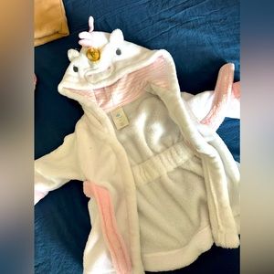 2 baby girl robes